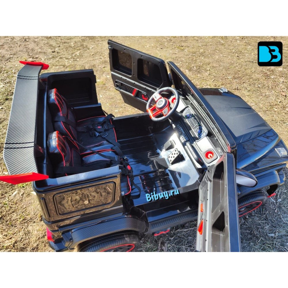 Двухместный электромобиль Mercedes-Benz Brabus Z888ZZ черный