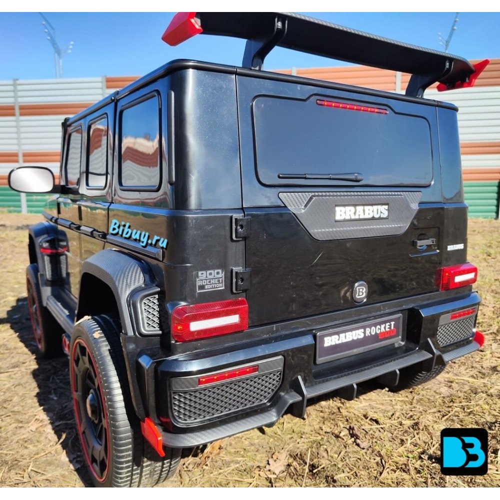 Двухместный электромобиль Mercedes-Benz Brabus Z888ZZ черный