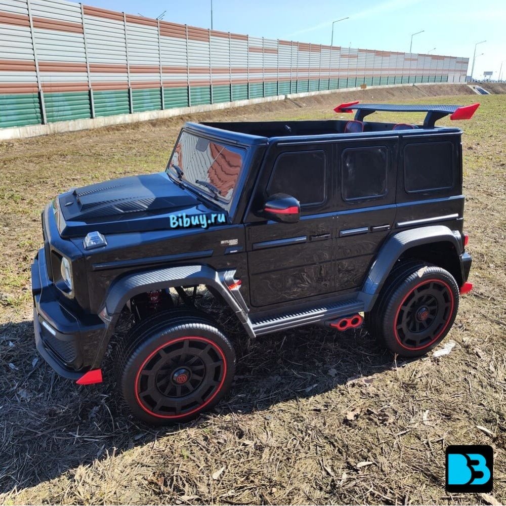 Двухместный электромобиль Mercedes-Benz Brabus Z888ZZ черный