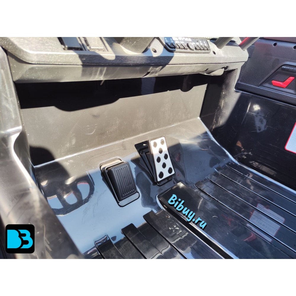 Двухместный электромобиль Mercedes-Benz Brabus Z888ZZ черный