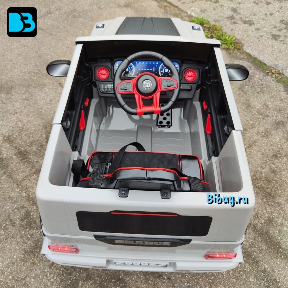 Электромобиль Мерседес Brabus Z999ZZ серый