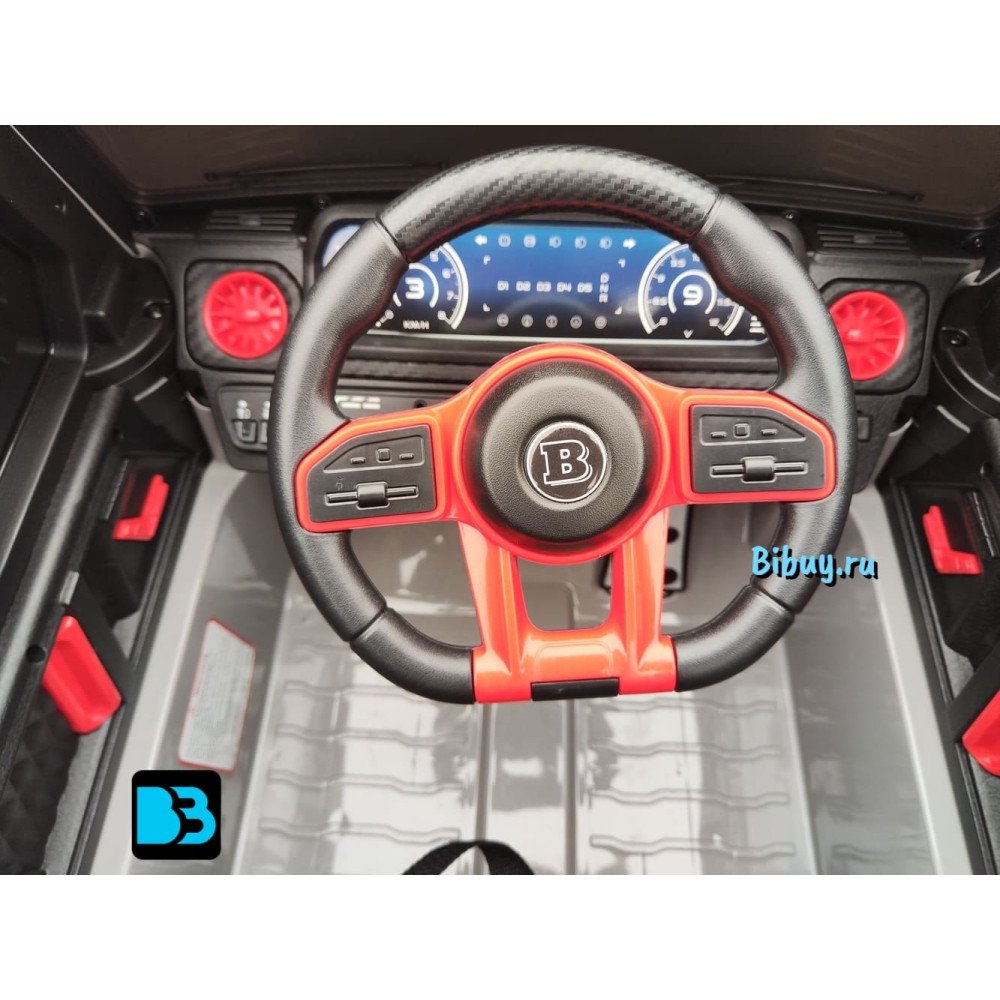 Электромобиль Мерседес Brabus Z999ZZ серый