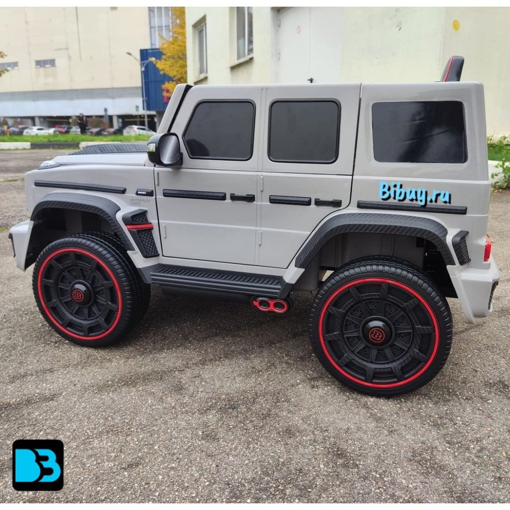 Электромобиль Мерседес Brabus Z999ZZ серый