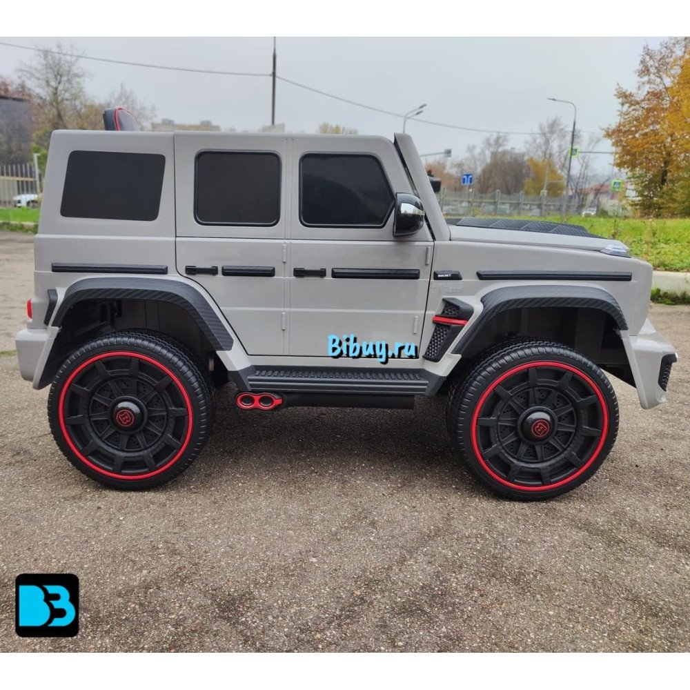 Электромобиль Мерседес Brabus Z999ZZ серый