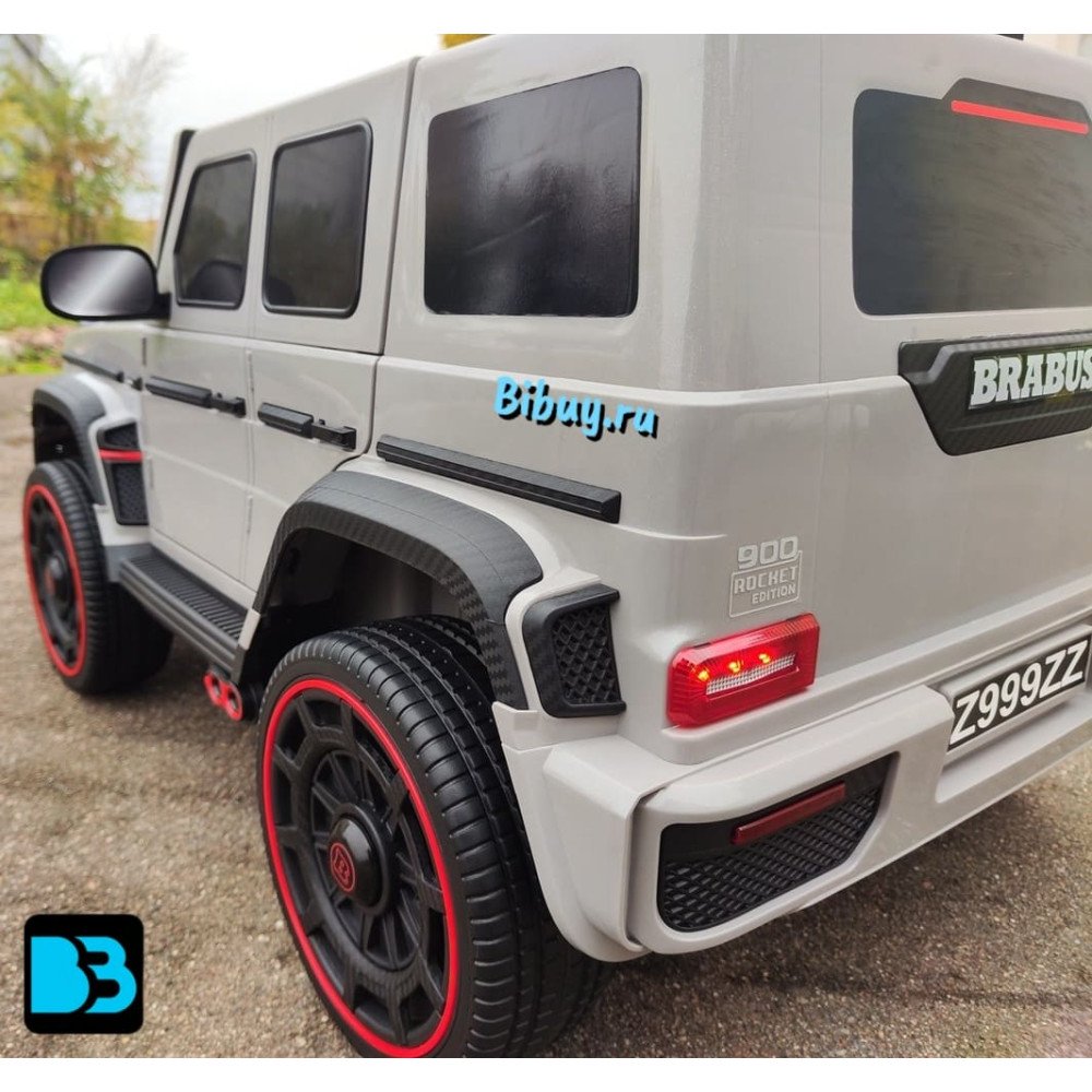 Электромобиль Мерседес Brabus Z999ZZ серый
