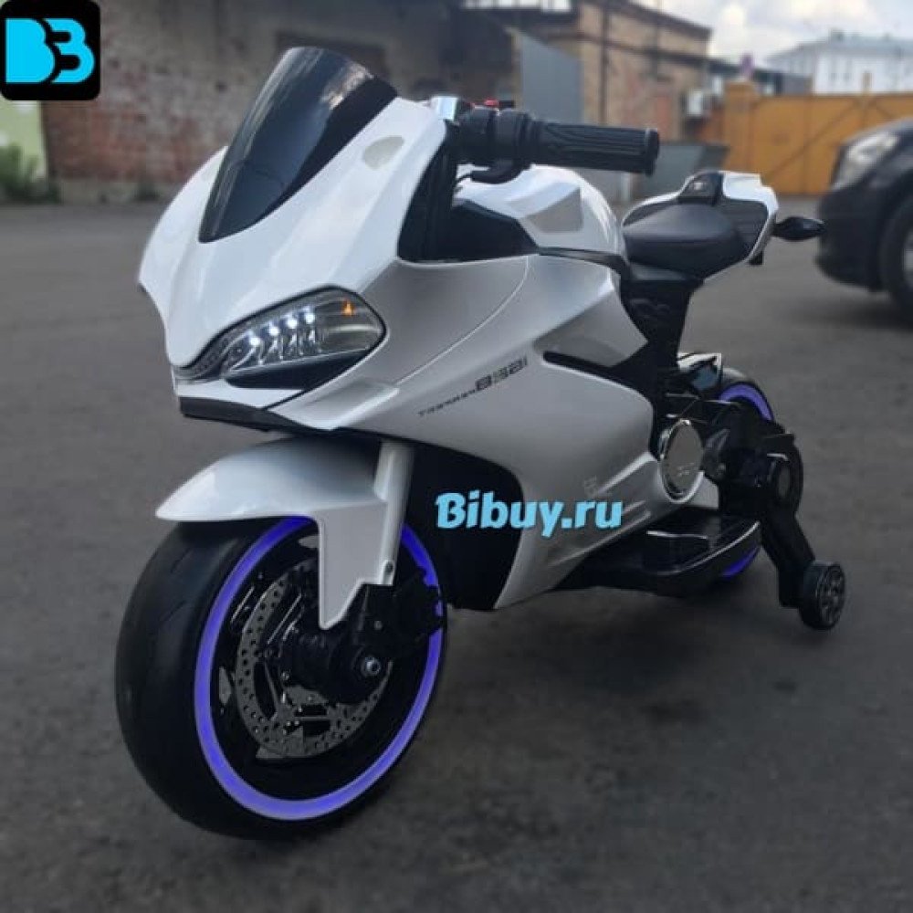 Детский электромотоцикл Ducati X003XX белый