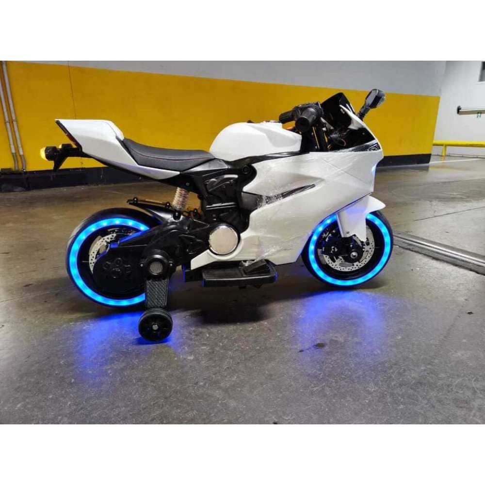 Детский электромотоцикл Ducati White 12V - FT-1628-WHITE