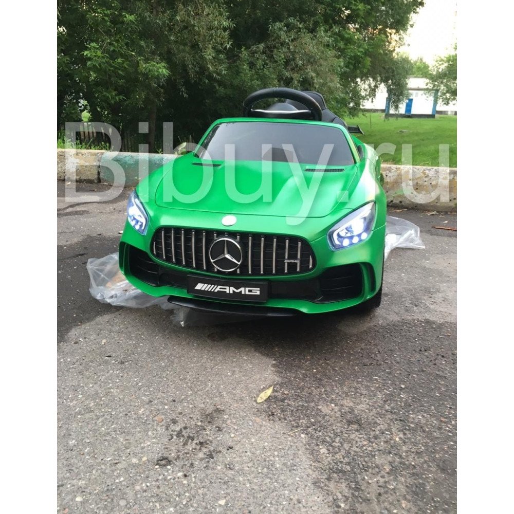 Детский электромобиль Mercedes Benz AMG GT R 2.4G - Green - HL288