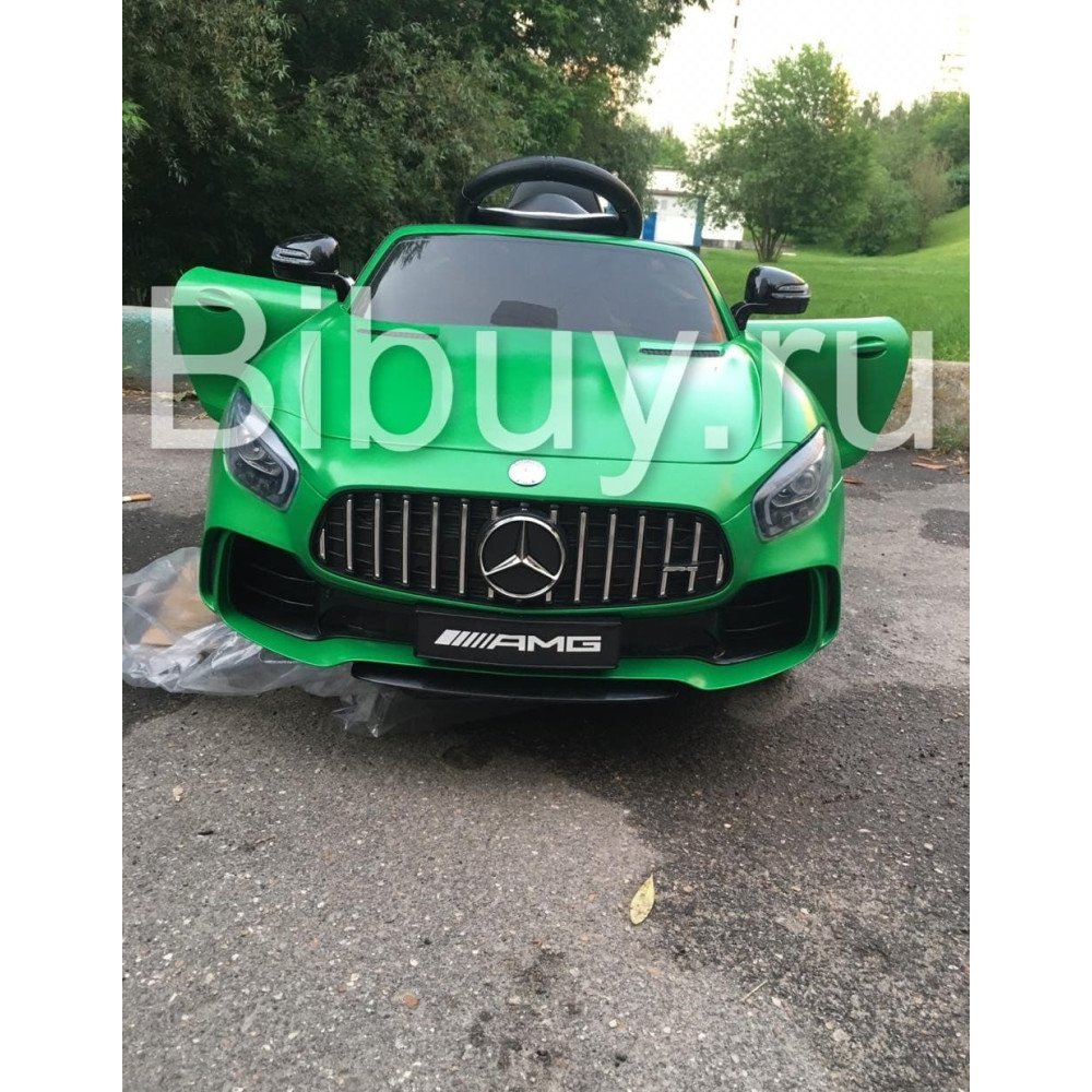 Детский электромобиль Mercedes Benz AMG GT R 2.4G - Green - HL288