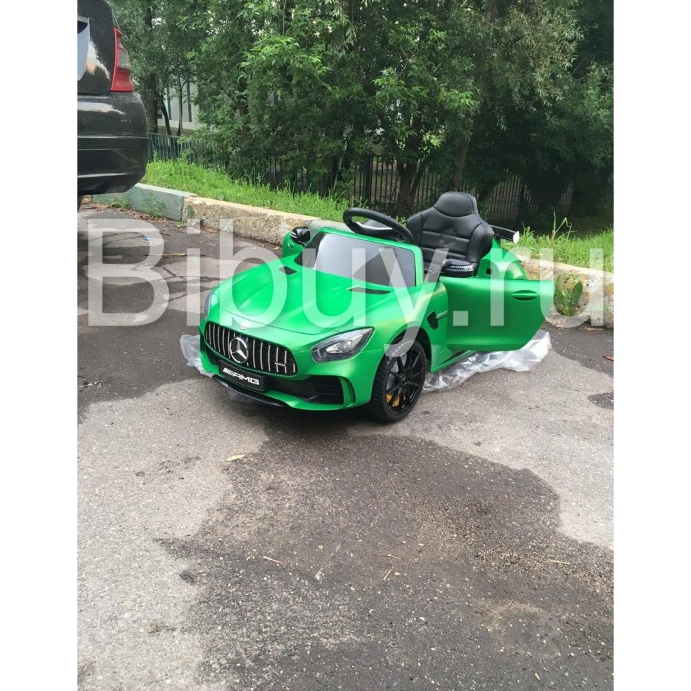 Детский электромобиль Mercedes Benz AMG GT R 2.4G - Green - HL288