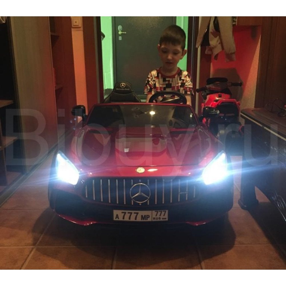 Электромобиль Harley Bella Mercedes-Benz GT R 4x4 MP4 - HL289-RED-PAINT-4WD-MP4
