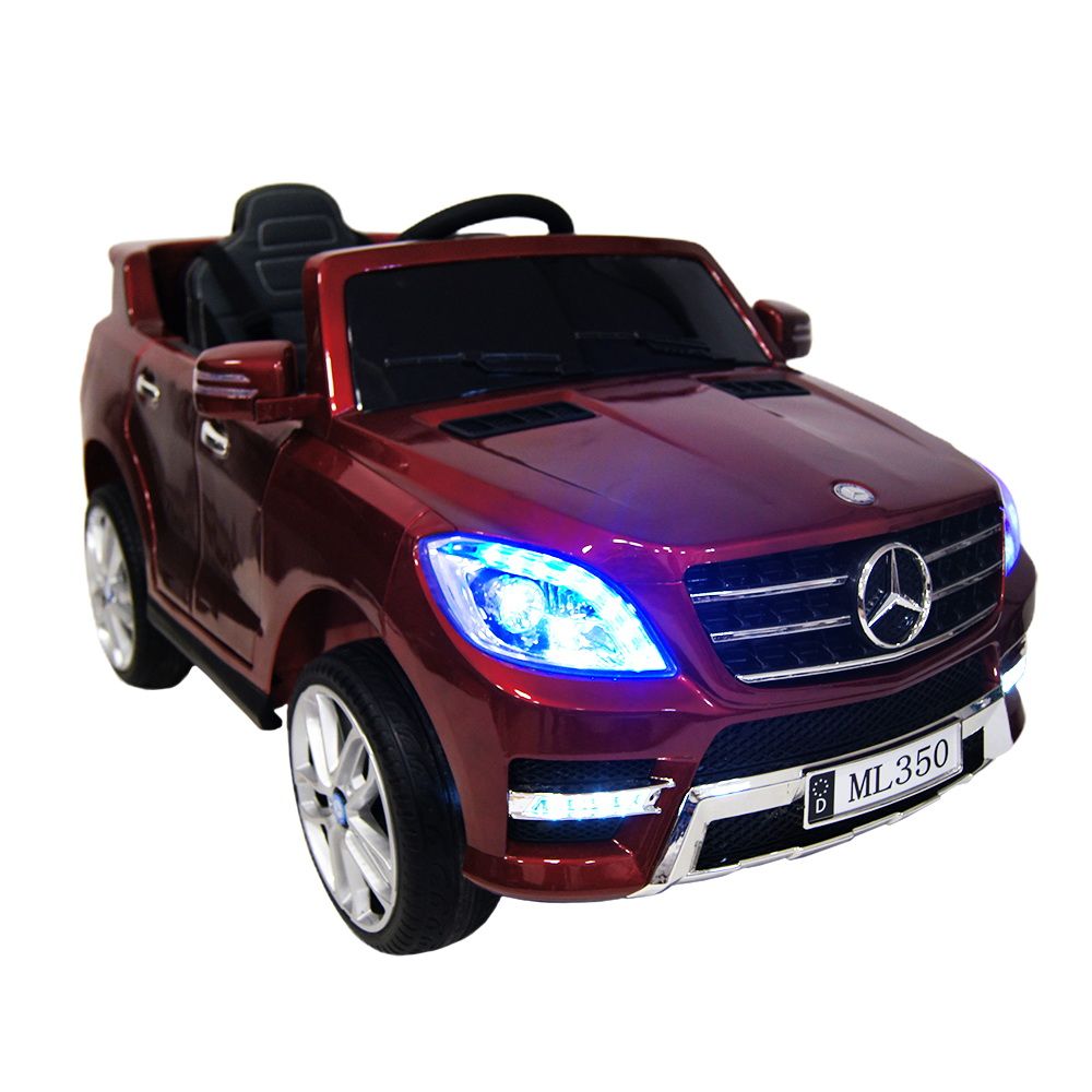 Детский джип Mercedes Benz ML350 вишневый глянец