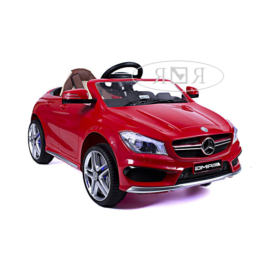 Детский электромобиль Mercedes А777АА (CLA 45) красный