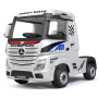 Детский электромобиль Mercedes-Benz Actros 4WD (HL358) белый