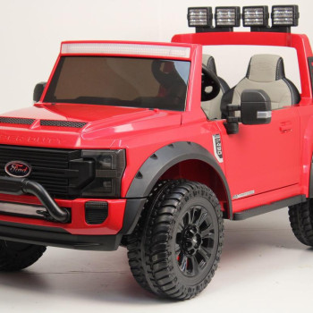 Детский электромобиль Ford Super Duty 24В (A888MP) красный