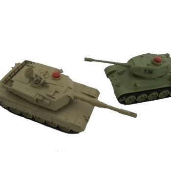 Радиоуправляемый танковый бой ИК M1A2 PK|Russia T-34 ZEGAN 33821