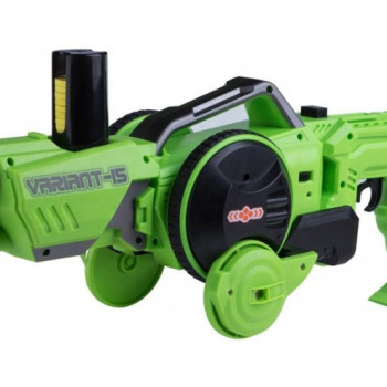 Радиоуправляемый бластер-самоход 2.4GHz (диски) K15-GREEN