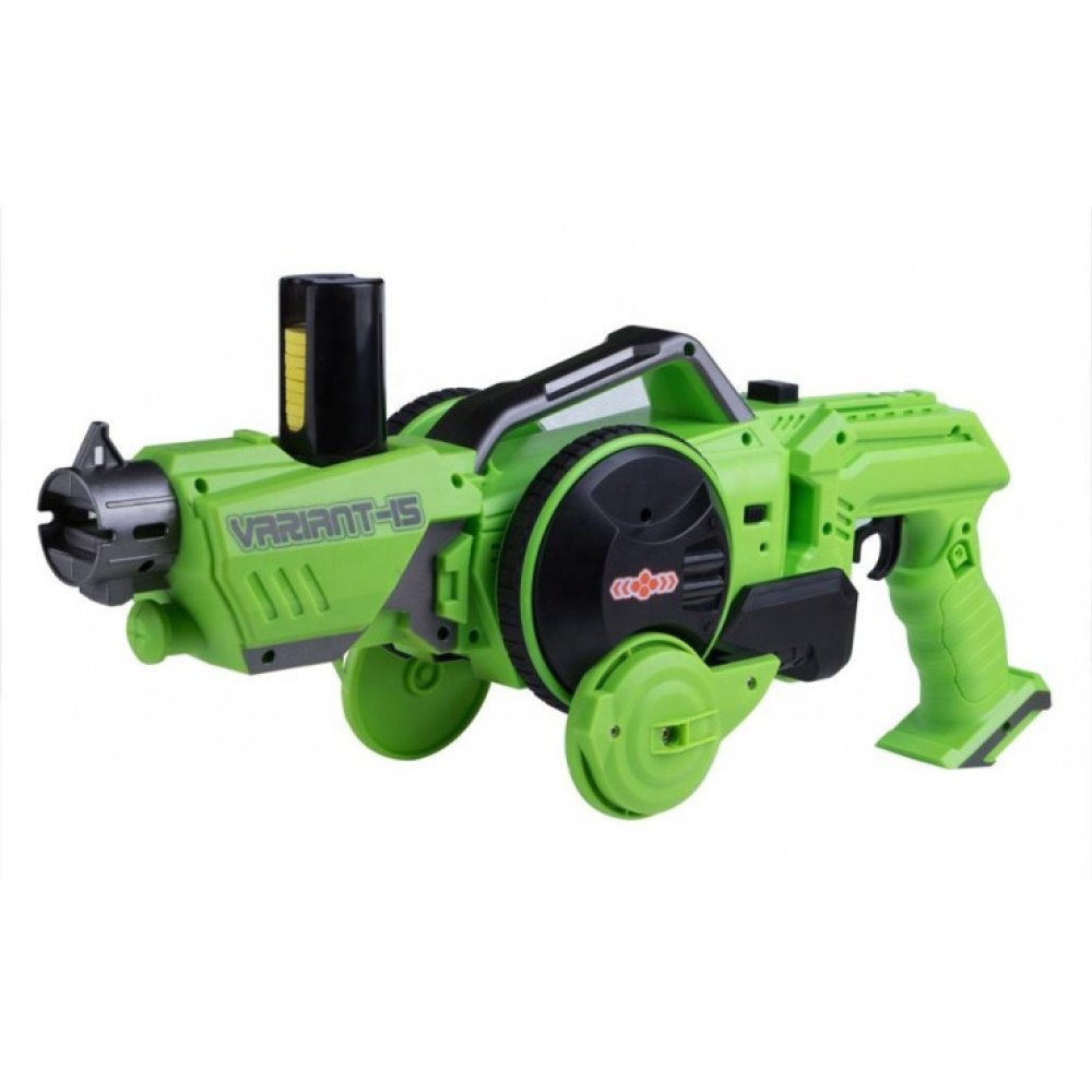 Радиоуправляемый бластер-самоход 2.4GHz (диски) K15-GREEN
