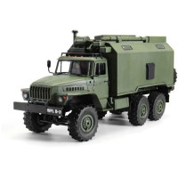 Радиоуправляемый внедорожник WPL Советский военный грузовик Урал 4WD 1:16 2.4G - WPLB-36