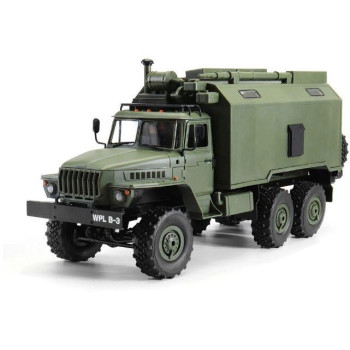 Радиоуправляемый внедорожник WPL Советский военный грузовик Урал 4WD 1:16 2.4G - WPLB-36