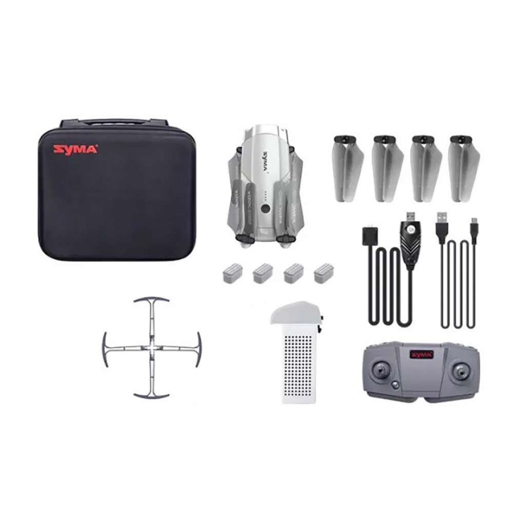 Квадрокоптер Syma с камерой FPV, 4K камера, GPS 2.4G - SYMA-X30-BAG