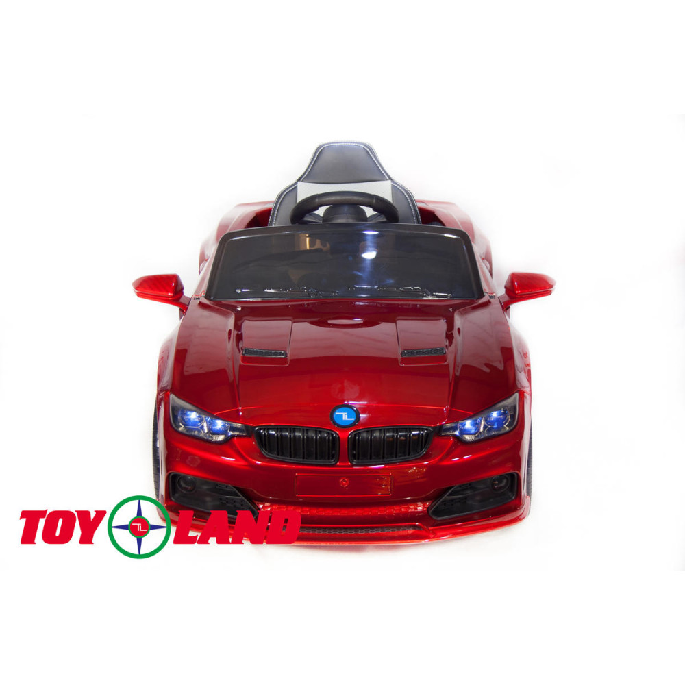 Электромобиль детский BMW 3 BBH718B Красный краска
