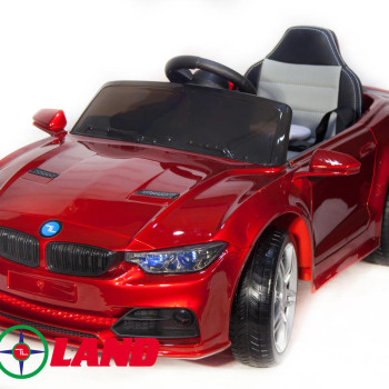 Электромобиль детский BMW 3 BBH718B Красный краска