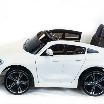Электромобиль BMW 6 GT Белый с пультом