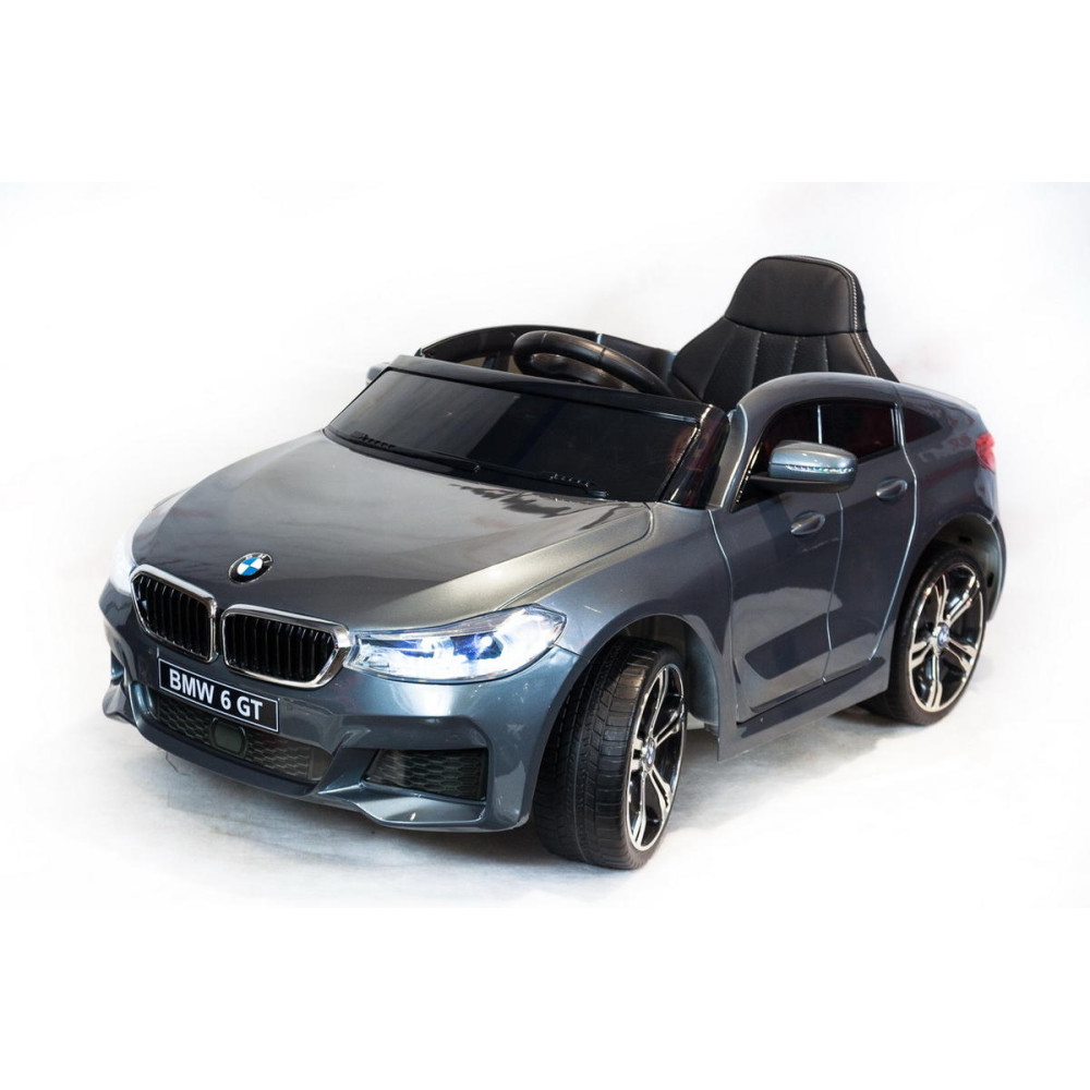 Детская машина BMW 6 GT Серебро краска с пультом, 2WD