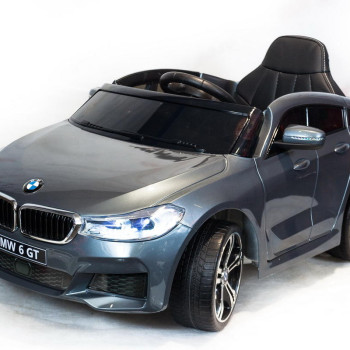 Детская машина BMW 6 GT Серебро краска с пультом, 2WD