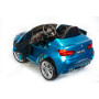 Электромобиль BMW X6M mini Синий краска с пультом