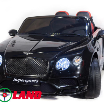 Детский электромобиль Bentley Continental Черный с пультом