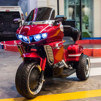 Электрический трицикл YJS2075 Красный, краска