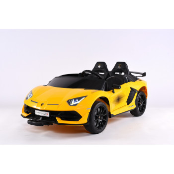 Детская машина Lamborghini Aventador 019 Желтая