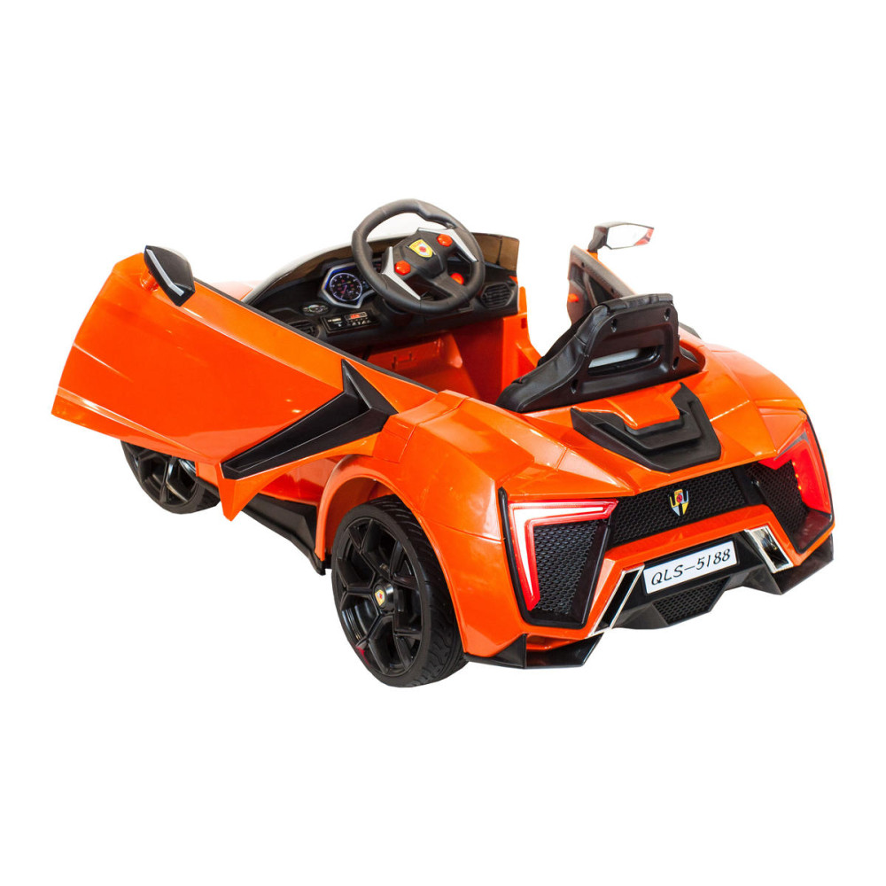Детский электромобиль Lykan Hypersport 4х4 QLS 5188 Оранжевый краска