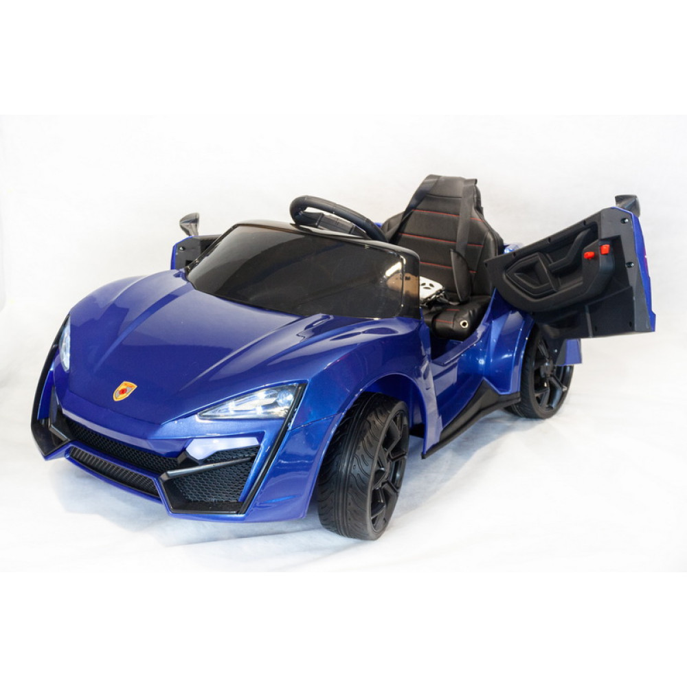 Детский электромобиль Lykan Hypersport 4х4 QLS 5188 Синий краска