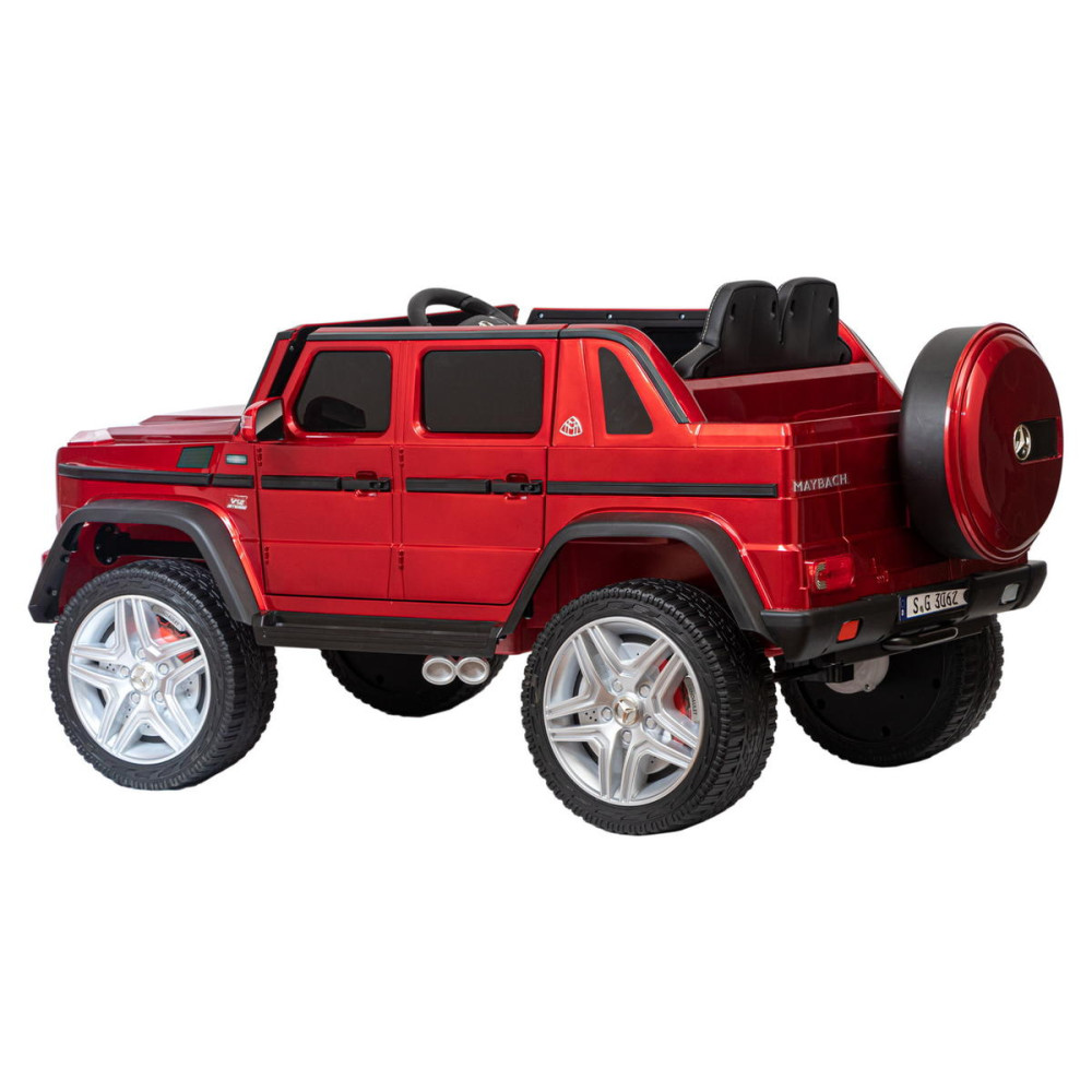 Электромобиль Mercedes Benz Maybach Small G 650S Красный краска