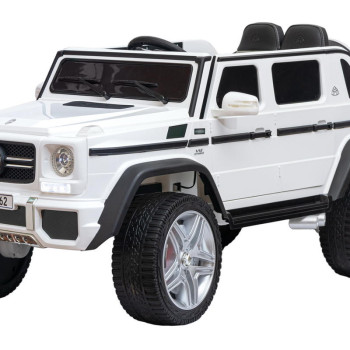Детский электромобиль Mercedes Benz Maybach Small G 650S Белый