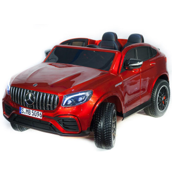 Детский электромобиль джип Mercedes Benz GLC 2.0 Красный краска