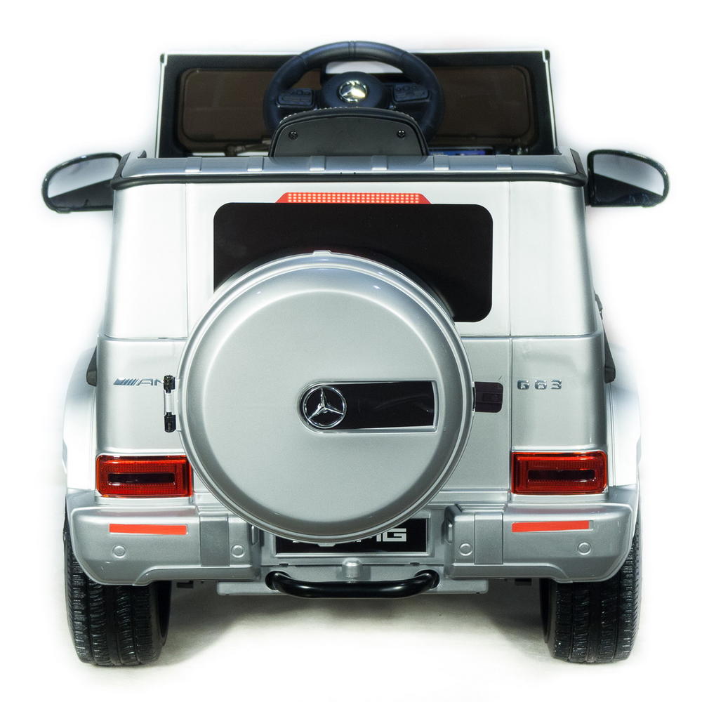 Детский электромобиль Mercedes Benz G63 Small BBH-0002 Серебряный краска