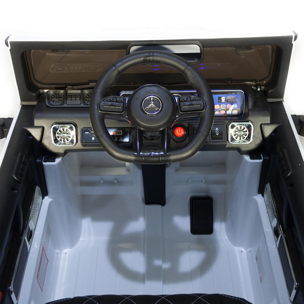 Детская машина Mercedes Benz G 63 Big BBH-0003 (Белая) с пультом