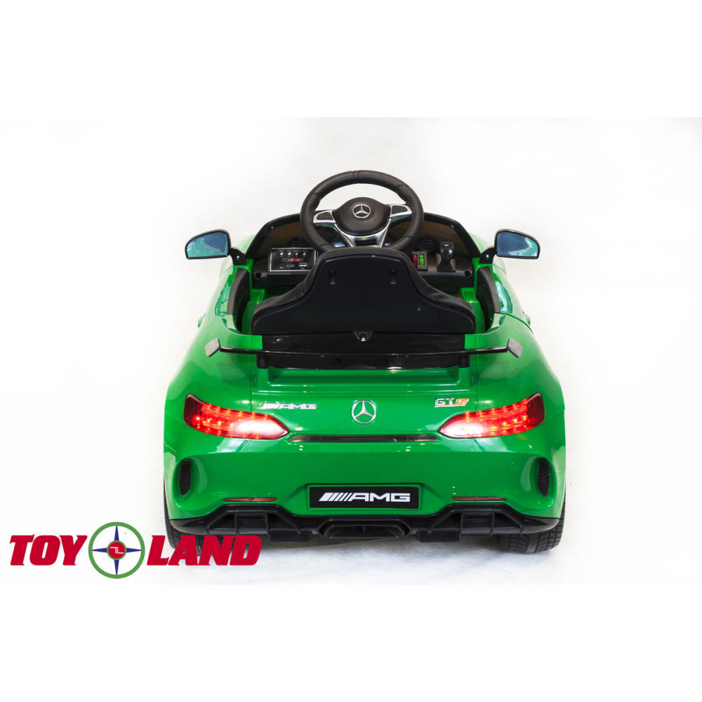 Детский электромобиль Mercedes Benz GTR mini Зеленый HL288 З