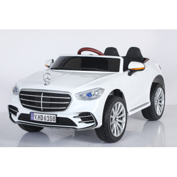 Детский электромобиль Mercedes Benz Maybach S600 6108 Белый
