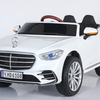 Детский электромобиль Mercedes Benz Maybach S600 6108 Белый