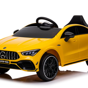 Детская машина Mercedes Benz CLA45 ХМХ628 Желтая