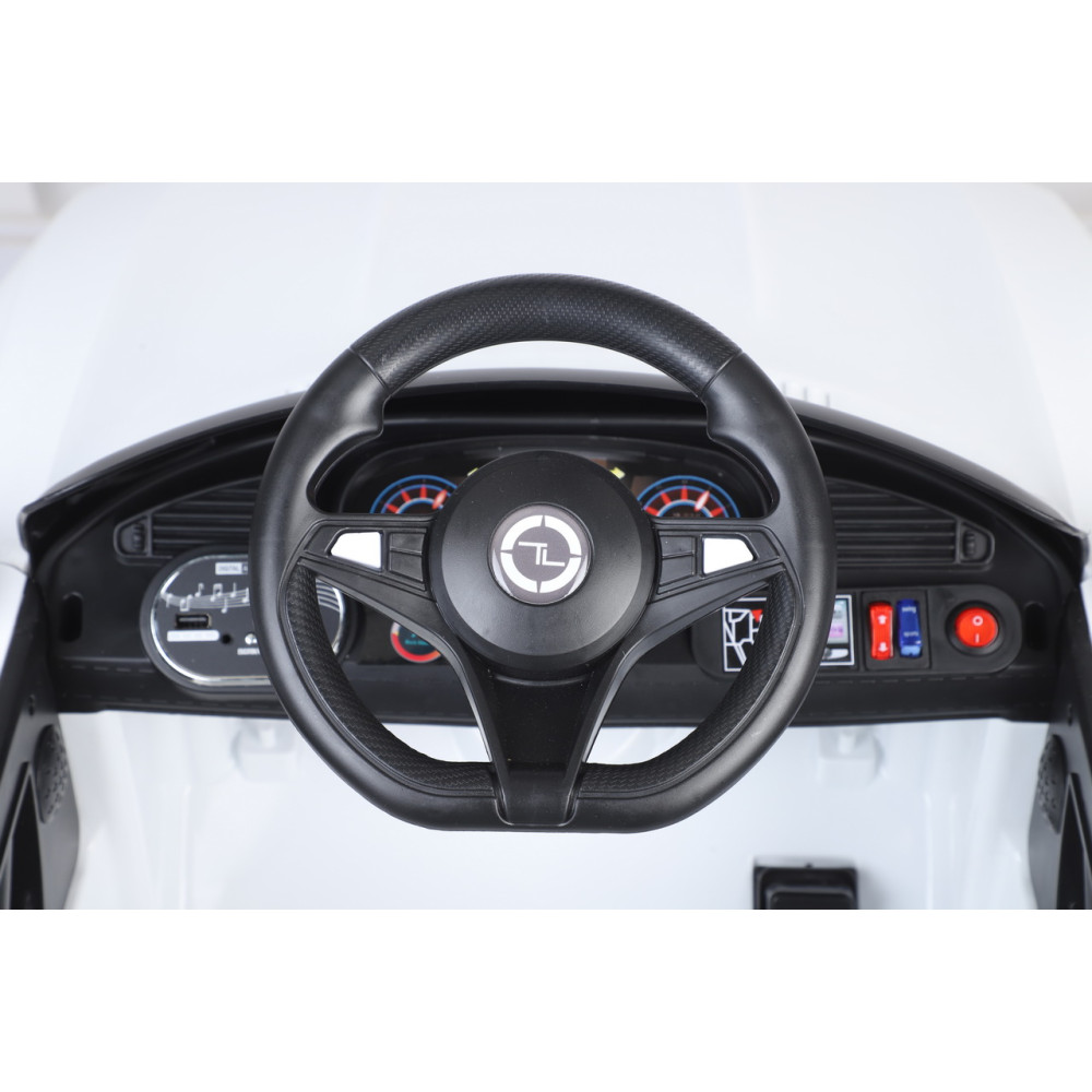 Электромобиль Mercedes Benz GT 3775 Белый