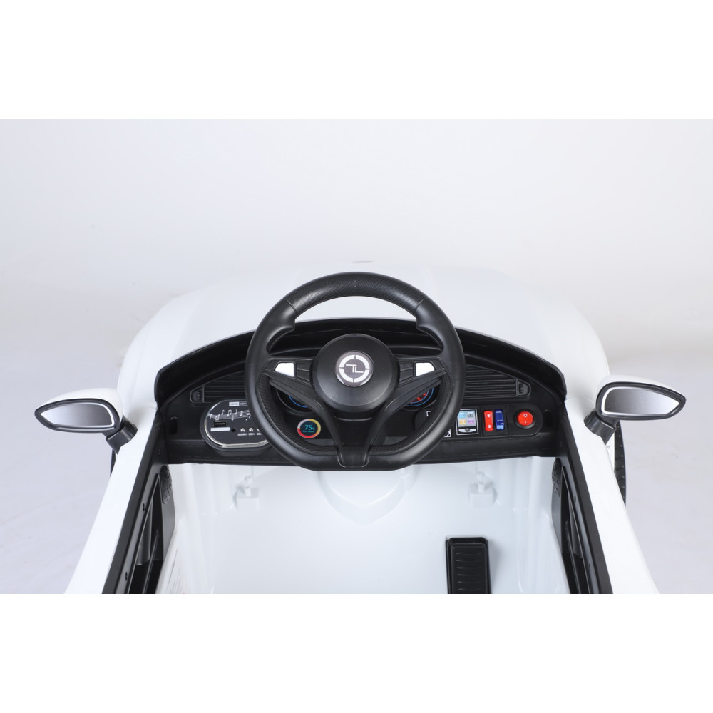 Электромобиль Mercedes Benz GT 3775 Белый