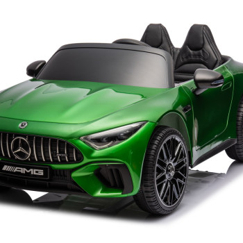 Детская машина Mercedes Benz SL63 Зеленая (краска)