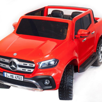 Детский электромобиль Мерседес - Mercedes Benz X-Class ХМХ 606 (Красный)