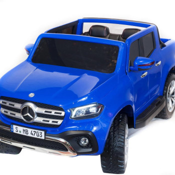 Детский электромобиль Мерседес - Mercedes Benz X-Class ХМХ 606 (Синий)